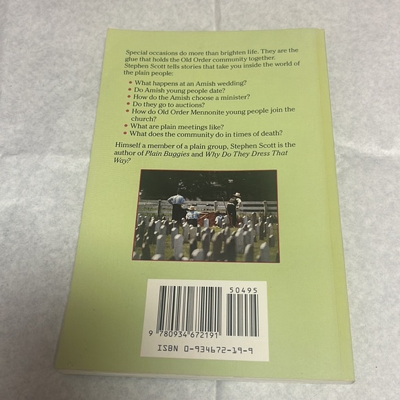 1988 The Amish Wedding vintage paperback book - Picture 2 of 8